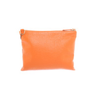 Utmon Paris Clutch Bag Leather in Orange