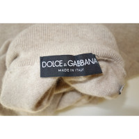 Dolce & Gabbana Maglieria in Cashmere in Beige