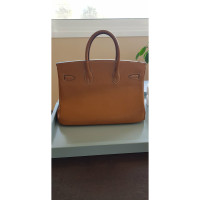 Hermès Birkin Bag aus Leder in Braun