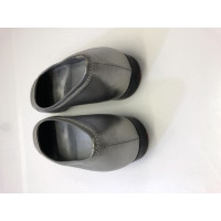 Prada Slippers/Ballerinas Leather in Silvery