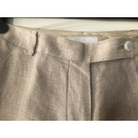 Prada Trousers Cotton in Beige