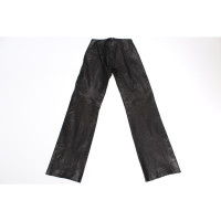 Jitrois Trousers Leather in Black
