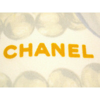Chanel Echarpe/Foulard en Soie en Blanc