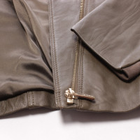 Arma Jacke/Mantel aus Leder in Oliv