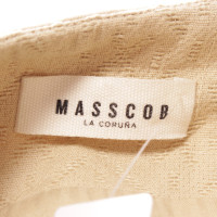 Masscob Veste/Manteau en Coton en Beige