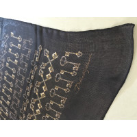 Dolce & Gabbana Scarf/Shawl Silk in Brown