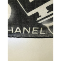 Chanel Schal/Tuch in Schwarz