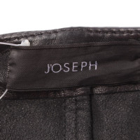 Joseph Jacke/Mantel aus Leder in Schwarz
