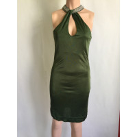 Red Valentino Kleid aus Viskose in Grün