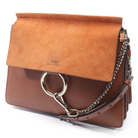 Chloé Faye Bag Leather in Brown