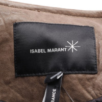 Isabel Marant Jacke/Mantel aus Leder in Braun
