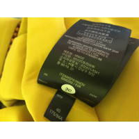 Burberry Vestito in Seta in Giallo