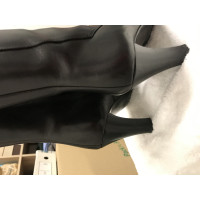 Bally Stiefel aus Leder in Schwarz
