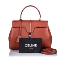 Céline 16 Bag Medium in Pelle in Rosso