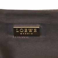 Loewe Tote Bag aus Pelz in Braun