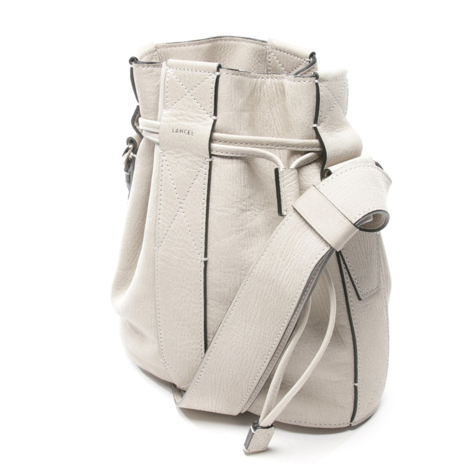 Lancel Shoulder bag Leather in Grey