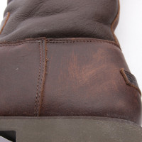 Shabbies Amsterdam Bottes en Cuir en Marron