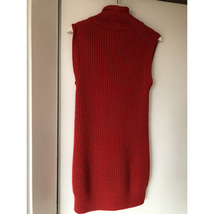 Marc Cain Dress Wool in Red