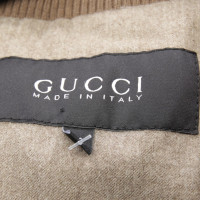 Gucci Jacke/Mantel in Beige