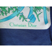 Dior Echarpe/Foulard en Soie en Bleu
