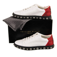 Philipp Plein Chaussures de sport en Cuir en Blanc