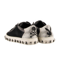 Philipp Plein Sneakers Leer in Zwart