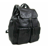 Saint Laurent Backpack Leather in Black