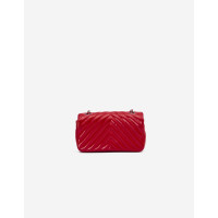 Chanel Timeless Classic aus Lackleder in Rot