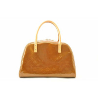 Louis Vuitton Tompkins Square aus Lackleder in Braun