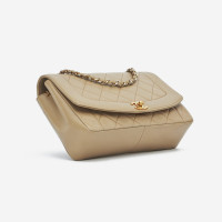 Chanel Diana Leather in Beige