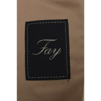 Fay Jacke/Mantel aus Baumwolle in Beige