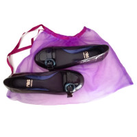 ras Slippers/Ballerinas Patent leather in Violet