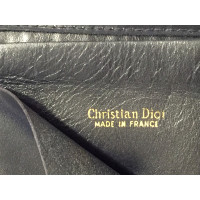 Christian Dior Borsette/Portafoglio in Tela in Blu