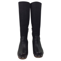 Ugg Australia Bottes en Cuir en Noir