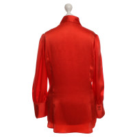 Just Cavalli Silk blouse in red