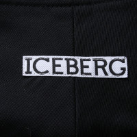 Iceberg Hose aus Wolle in Schwarz