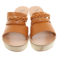 Ancient Greek Sandals Cales en cuir