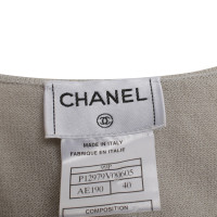 Chanel top grigio