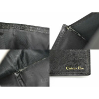 Christian Dior Sac à main/Portefeuille en Cuir en Noir
