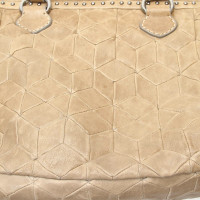 Miu Miu Shoulder bag Leather in Beige