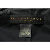 Donna Karan Blazer Leather in Black