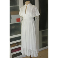 Alexa Chung Kleid aus Baumwolle in Weiß
