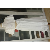 Alexa Chung Kleid aus Baumwolle in Weiß