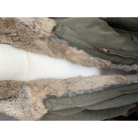 Iq Berlin Jacket/Coat Fur in Khaki