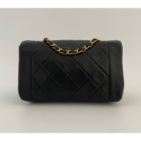 Chanel Diana en Cuir en Noir