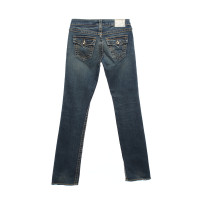 True Religion Jeans aus Baumwolle in Blau