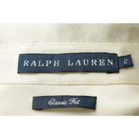 Ralph Lauren Top en Soie en Crème