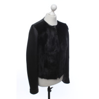 Marc Cain Jacket/Coat Fur in Black