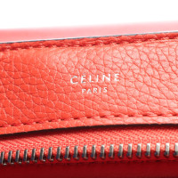 Céline Trapeze Large in Pelle in Rosso