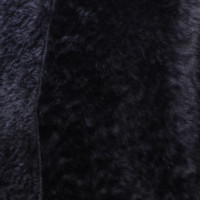 Yves Salomon Jacke/Mantel aus Leder in Blau
